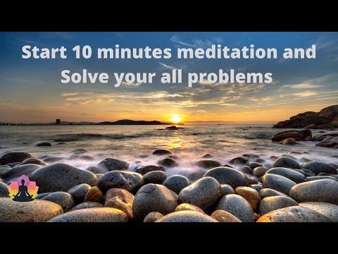 10 Minutes Morning Sunrise Natural Relaxing Birds sounds With OM Meditation