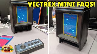 Vectrex Mini FAQs - All The Things You Need To Know! Kickstarter Coming Soon...
