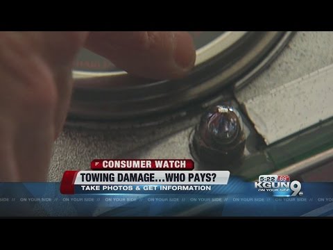 Tow truck damages your car: Who pays?