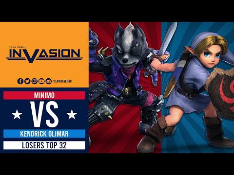 Invasion April 2023: Top 32 Losers - Minimo (Wolf) Vs Kendrick Olimar (Young Link)