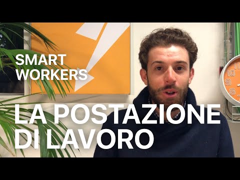 La postazione di lavoro dello smart worker