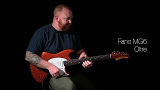 Video thumbnail for Fano MG6 Oltre Lollar P-90 Guitar  (Low Wind Neck, Standard Wind Bridge) – Orange Sparkle by GuitarsToBePlayed