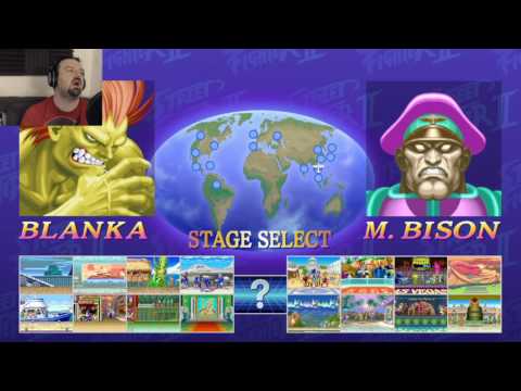 Ultra Street Fighter 2 Pro Controller Online MP pt16 - Bison Pounds His Opponents