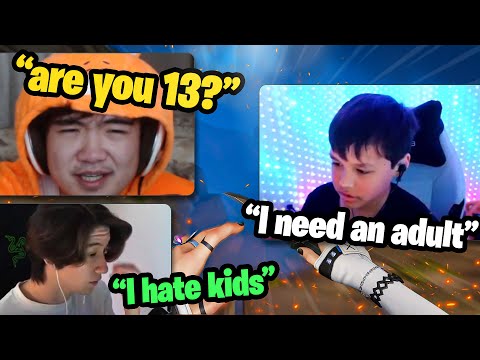 Famous Streamers Meet 12-Year-Old Radiant Prodigy