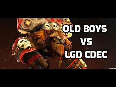 Old Boys vs LGD CDEC - Dota 2 pub war