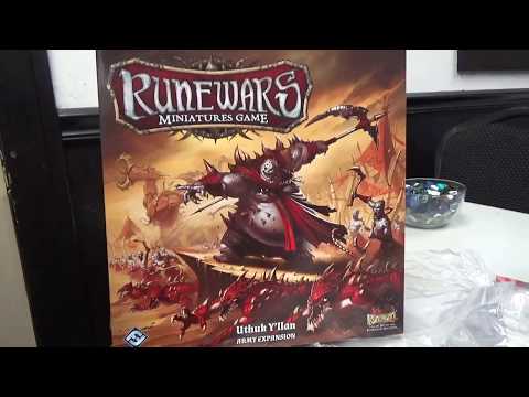 Jafo unboxes runewars uthuk y'llan army expansion