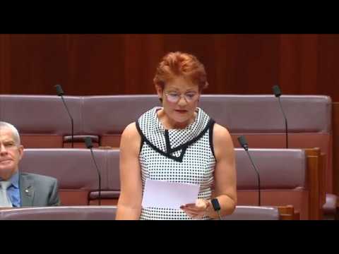 Pauline Hanson's speech on Closing the Gap
