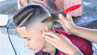 😱Fazendo CORTE com os PIORES EQUIPAMENTOS ENCONTRADOS ✂️💈🇧🇷