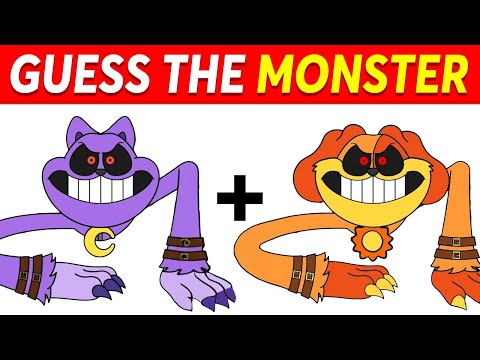 Guess The Smiling Critters MONSTER by VOICE & EMOJI | Poppy Playtime Chapter 3 Characters