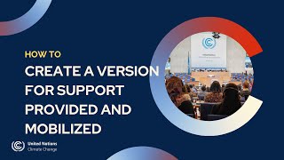 How to create a version for support provided and mobilized - Support Tool