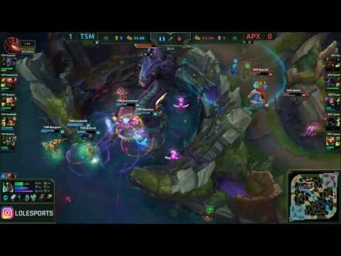 TSM vs Apex Highlights, Game 2 NA LCS Week 6 Day 3 Summer 2016   TSM vs APX G2