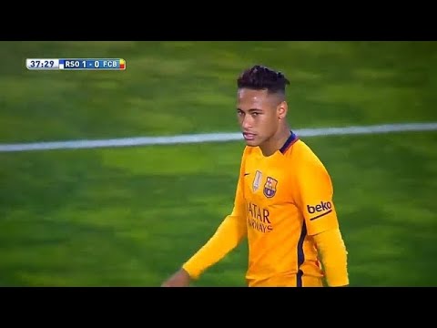 Neymar Vs Real Sociedad (A) La Liga 15-16 | HD 1080i