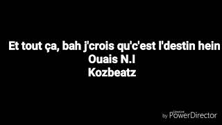 Ninho - Goutte d'eau (parole/lyrics)