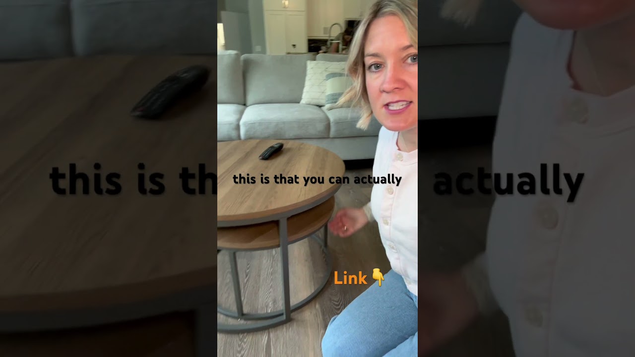 Nathan James nesting table from Amazon - other nesting table options linked👇 #amazonfinds #home