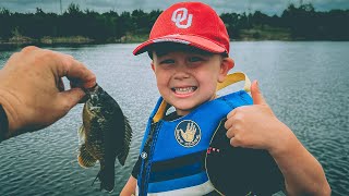 Bodhi's 1st Fish Catches! / April 18, 2025
