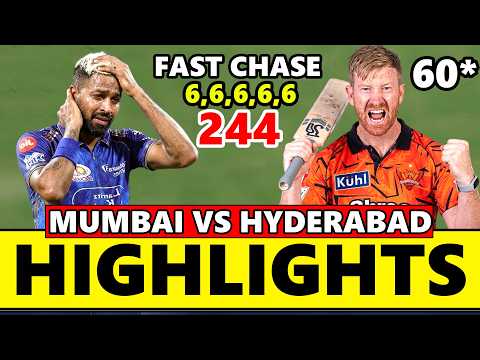 Mumbai indians vs Sunrisers Hyderabad Highlights IPL Match 41st 2026