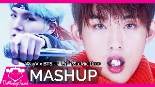 WayV 威神V &amp; BTS - 理所当然 (Regular) x MIC DROP (KPOP MASHUP 2019) Remix