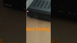 Video thumbnail for Bose Ceiling Speaker with JBL  VMA 2120 Amplifier by Audio Time With VP