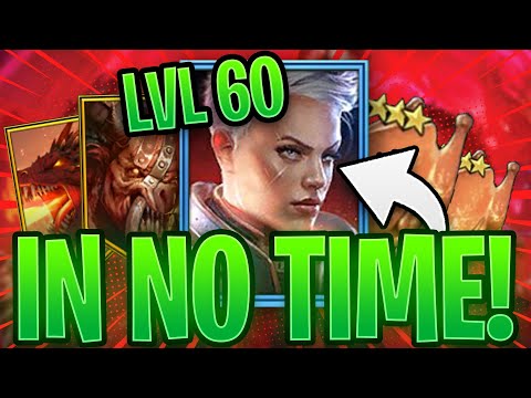 The ULTIMATE Guide To Farming XP!!! Get Level 60s FAST!!! | Raid Shadow Legends