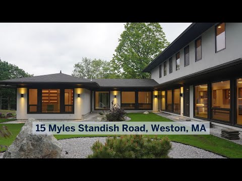 15 Myles Standish Road, Weston, MA 02493 | Mizner + Montero