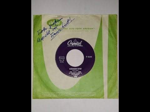 NAT "KING" COLE  "Midnight Flyer"  Deutsche CAPITOL 1959 Rock & Roll