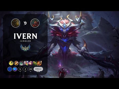 Ivern Jungle vs Graves - EUW Challenger Patch 13.3