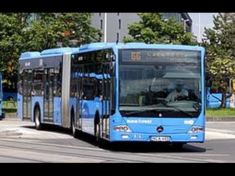 Budapest 66.-os busz(Határ út M.-Soroksár központi raktárak)Budapest bus line nr.66.
