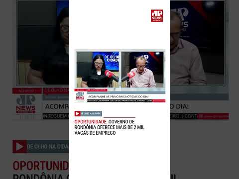 Sine Rondônia oferece 2.930 vagas de emprego em 16 municípios