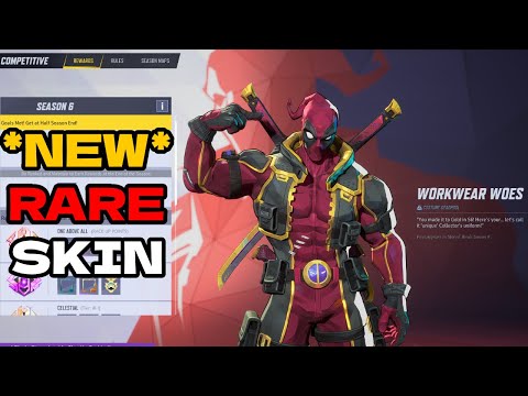 How To Unlock Golden Deadpool *NEW* Ranked Skin In Marvel Rivals