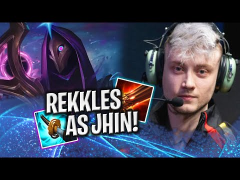 REKKLES PERFECT GAME WITH JHIN IN KOREA SOLOQ! | T1 Rekkles Plays Jhin ADC vs Smolder!  Season 2024