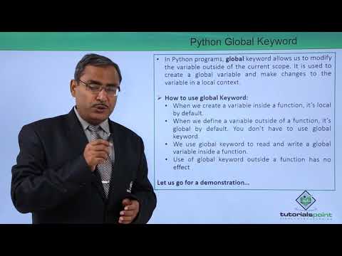 Python Global Keyword