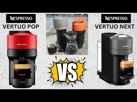 Nespresso Vertuo Pop VS Nespresso Vertuo Next Coffee machine review