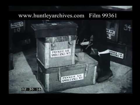 Medical Orderlies Training, 1940s - Film 99361