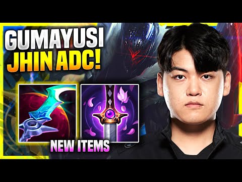 GUMAYUSI PICKS JHIN WITH NEW ITEM ECLIPSE! - T1 Gumayusi Plays Jhin ADC vs Kai'Sa! | Preseason 11