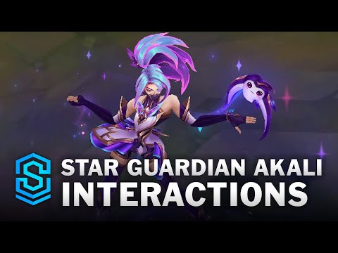 Star Guardian Akali Special Interactions