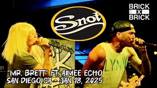 SNOT MR. BRETT FT. AIMEE ECHO BRICK BY BRICK SAN DIEGO CA JAN 18, 2024
