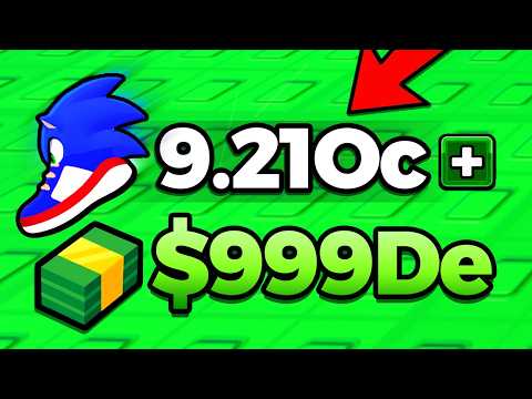 Escape Tsunami But You Can BUY Super Speed!