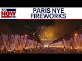 Paris New Year S Eve Fireworks Over Arc De Triomphe