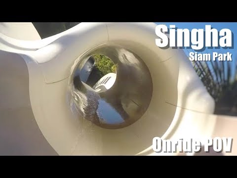 Singha [Siam Park Tenerife] Awesome ProSlide Water Coaster | Onride POV