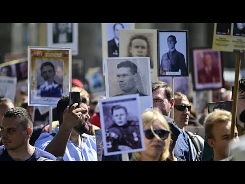 "Hören Sie nicht auf die Propaganda": Rotarmisten-Gedenken in Berlin | AFP