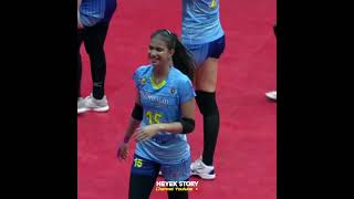 Download lagu nyesel kalau gak lihat || Story wa cewek cantik atlite voli indonesi || LINSTERIA 30 detik mp3