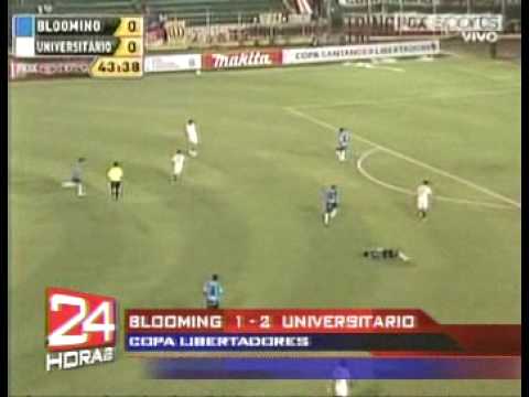 Blooming 1 - 2 Universitario (Copa Libertadores 2010)