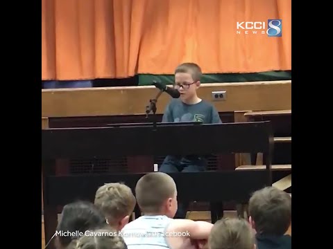 Minnesota fourth-grader's performance of 'Imagine' goes viral