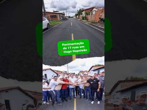 Hoje foi dia de entrega importante no município de Hugo Napoleão
