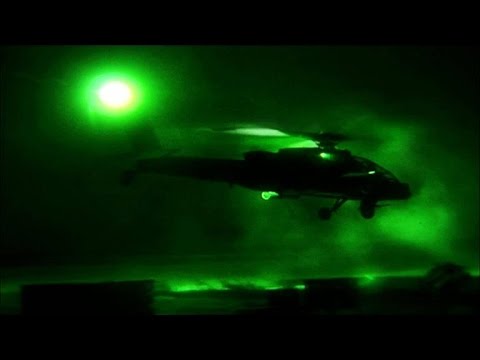 Actual Footage of Desert Storm's First Apache Strikes