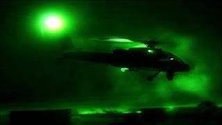 Actual Footage of Desert Storm&#39;s First Apache Strikes