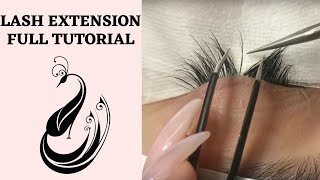Eyelash Extensions 101 | Full Tutorial on Application