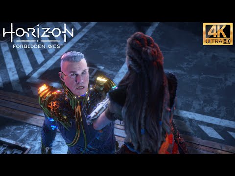 Erik Boss Fight - Horizon Forbidden West (4K 60FPS) Death's Door Mission