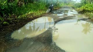 preview picture of video 'Jalan Lintasan Lahomi-Sirombu Kabupaten Nias Barat'