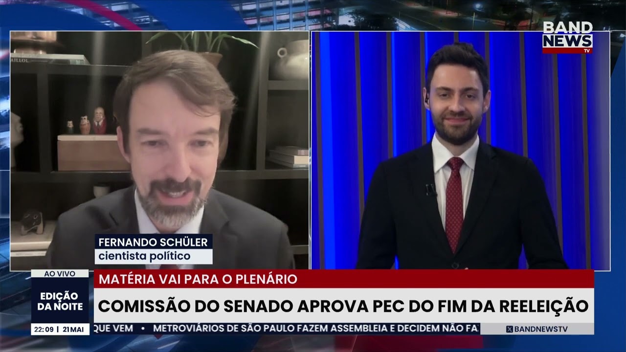 Comissão do Senado aprova PEC do fim da reeleição | BandNews TV